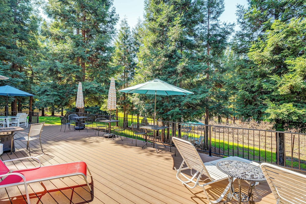 Luxe Vineyard Villa w/ Views & Fire Pit in Loomis!