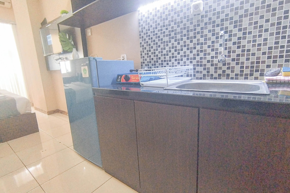 Studio Minimalist And Warm At Pavilion Permata Apartment