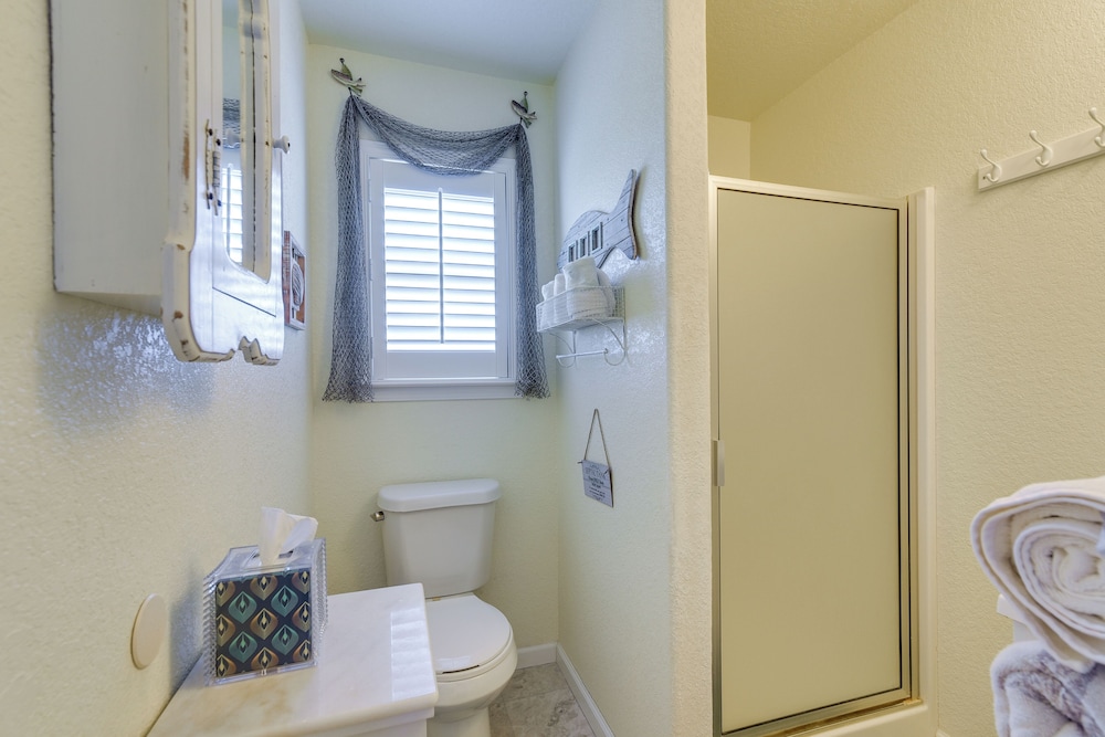 Walk to Shore: Surfside Beach Home w/ Bay Views