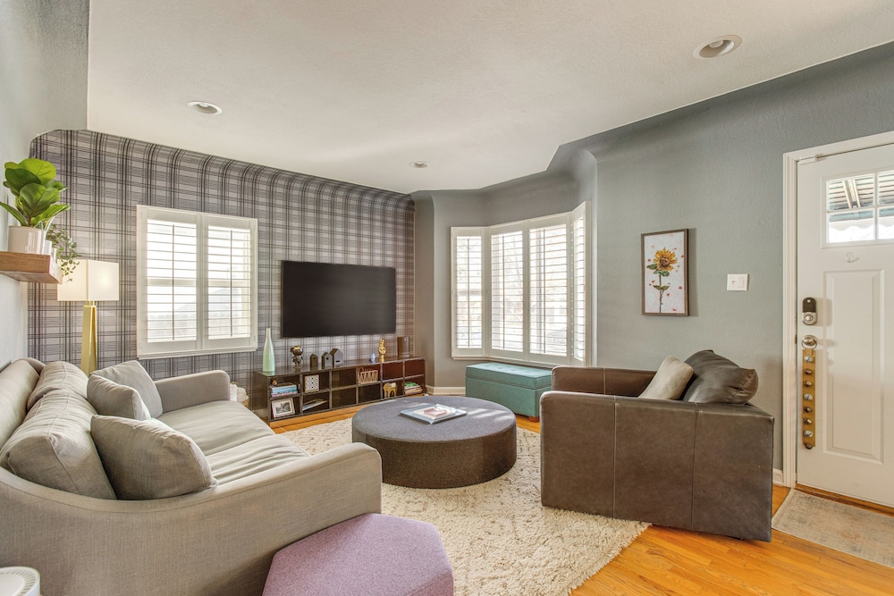 Walk to City Park: Chic Home w/ Hot Tub & Yard
