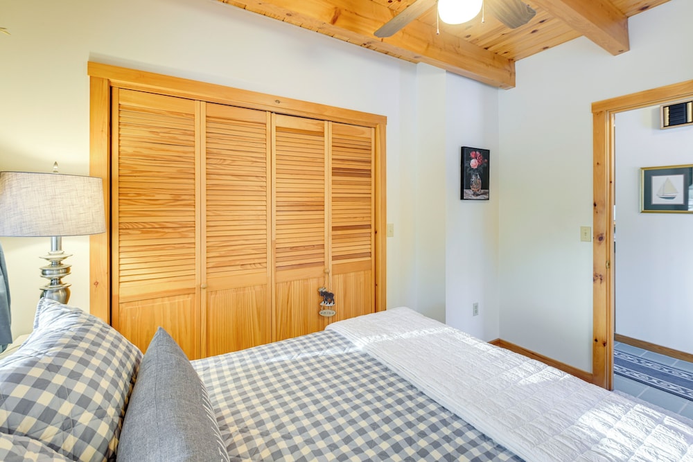 Hot Tub & Boat Dock: Waterfront Maine Retreat!
