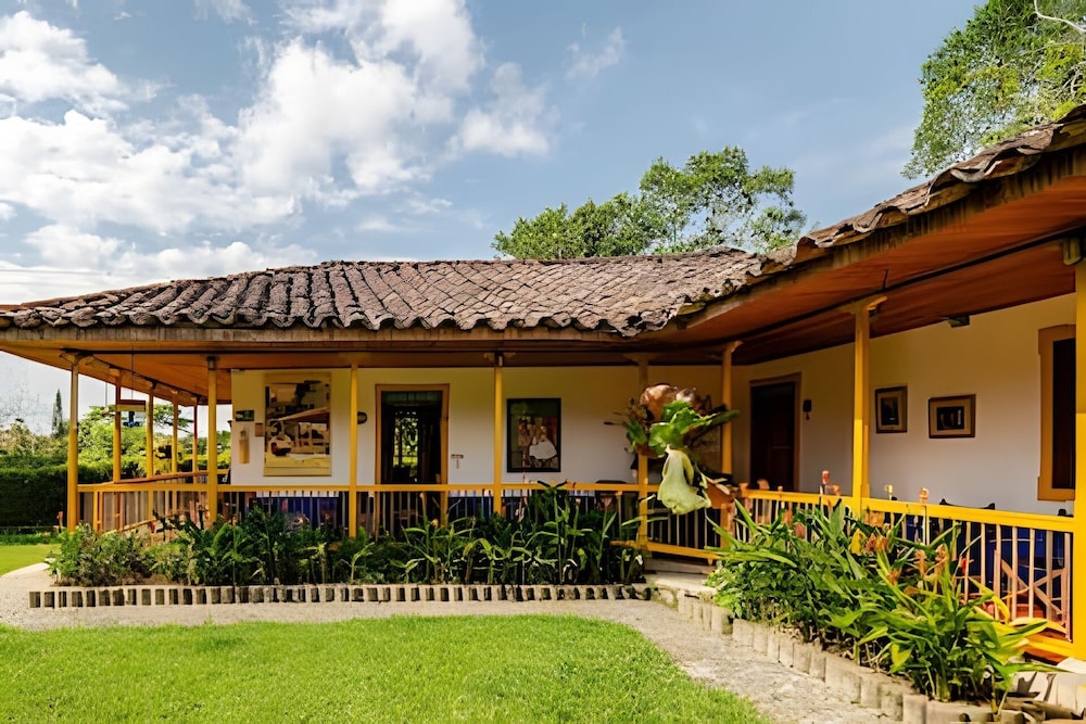 Casa cafetera cerca del Parque del Café