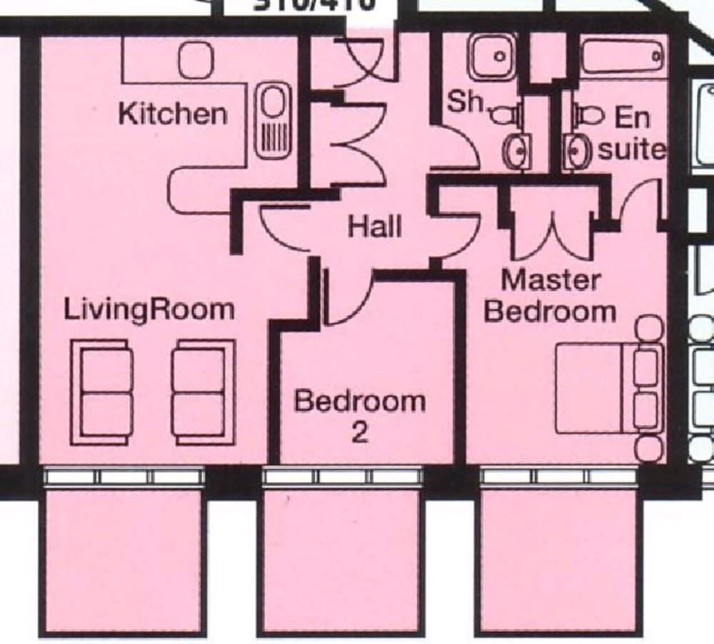 Modern And Spacious 2 Bedroom in Central London