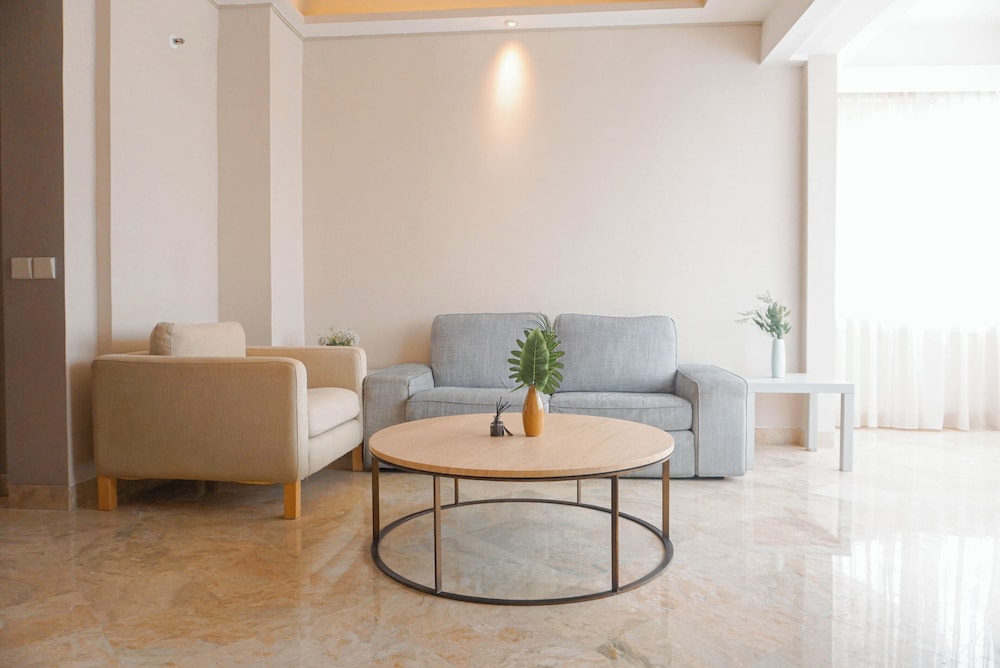 Spacious and Homey 1BR at Talang Betutu Apartment near MRT Station