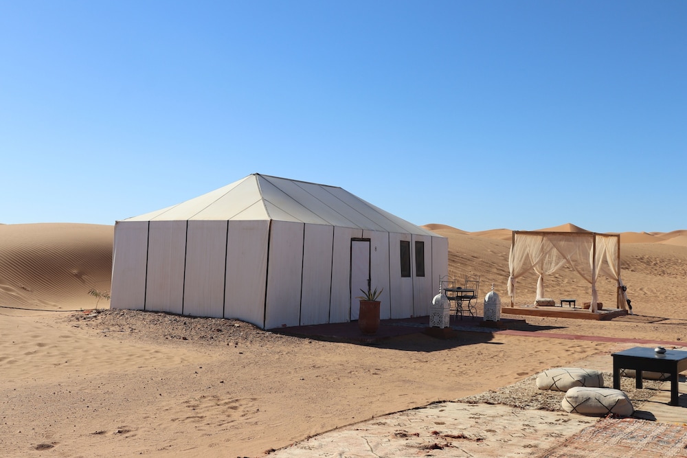 Luxury nomadic tented camp