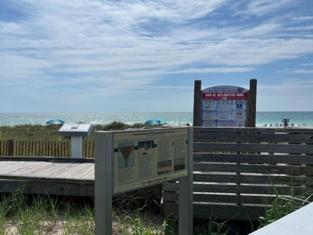 Kure Beach Villa - Enjoy Three Levels Of Luxury! Outdoor Pool And Garage Parking! 2 Bedroom Townhouse by RedAwning view 2