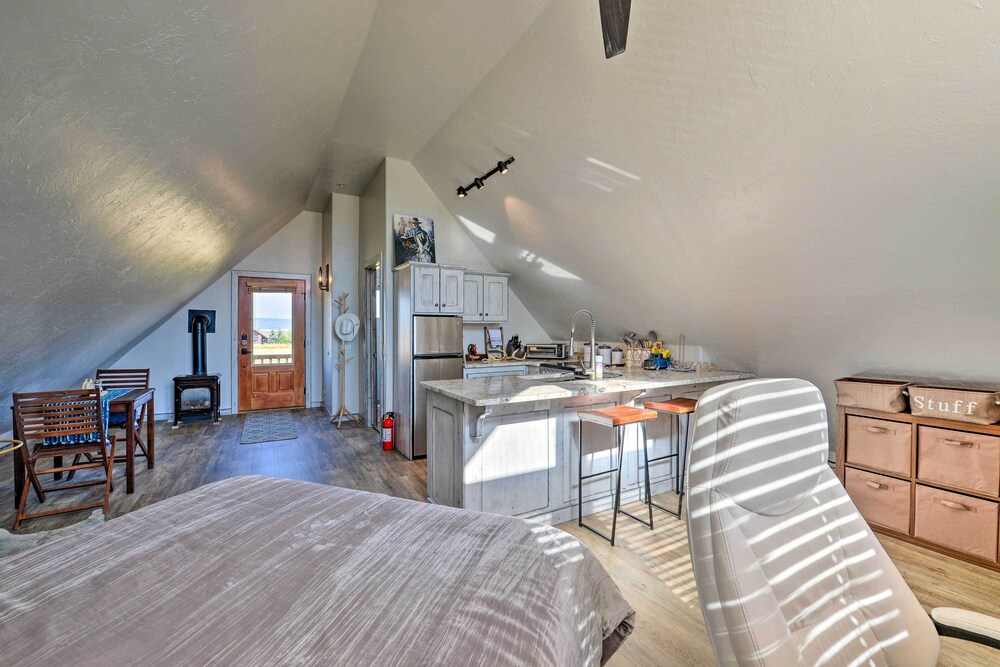 Stunning Driggs Retreat w/ Private Hot Tub & Pond! view 5