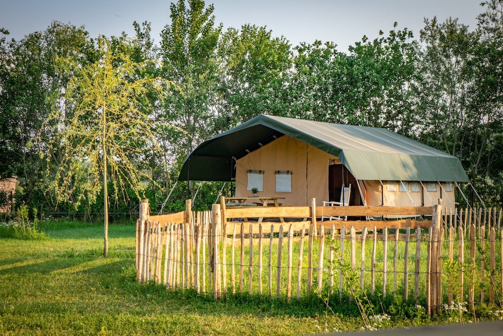 Safari Lodge on a Cozy Site With 3 Tents