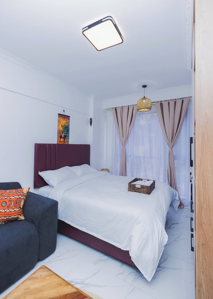Stylish Studio in Smart Homes Kilimani,yaya Centre Nairobi,gym and Free Parking