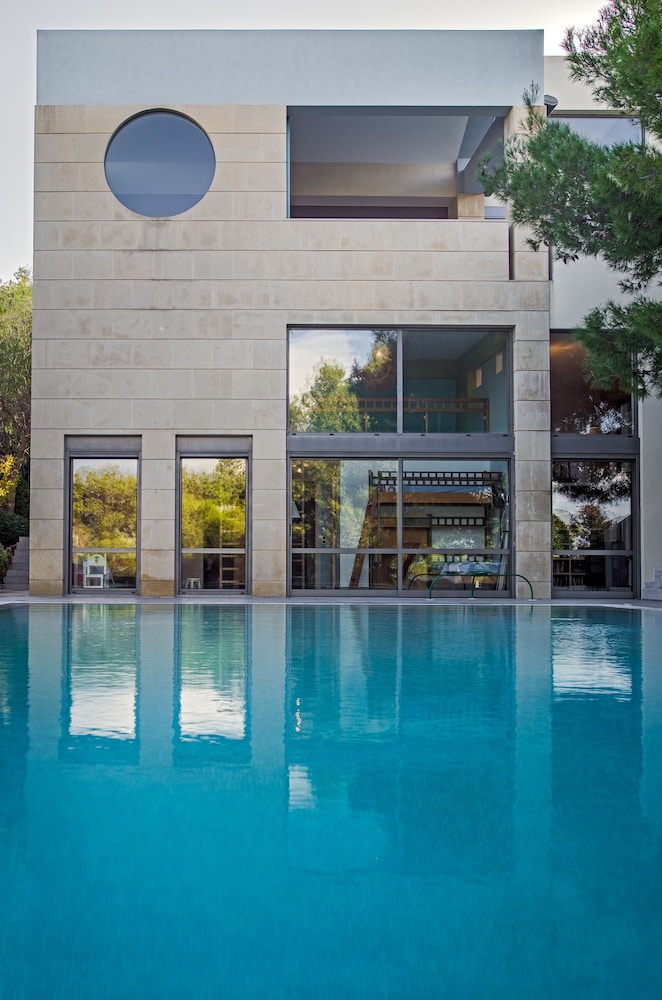 Minimal Blue Villa