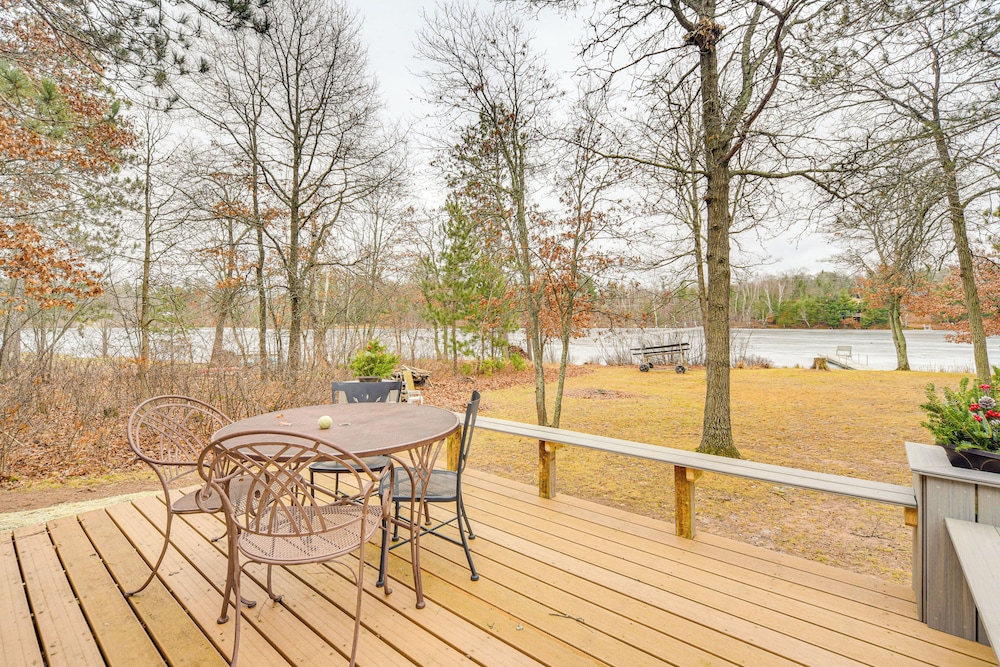 Minong Flowage Cabin w/ Fire Pit & Dock!