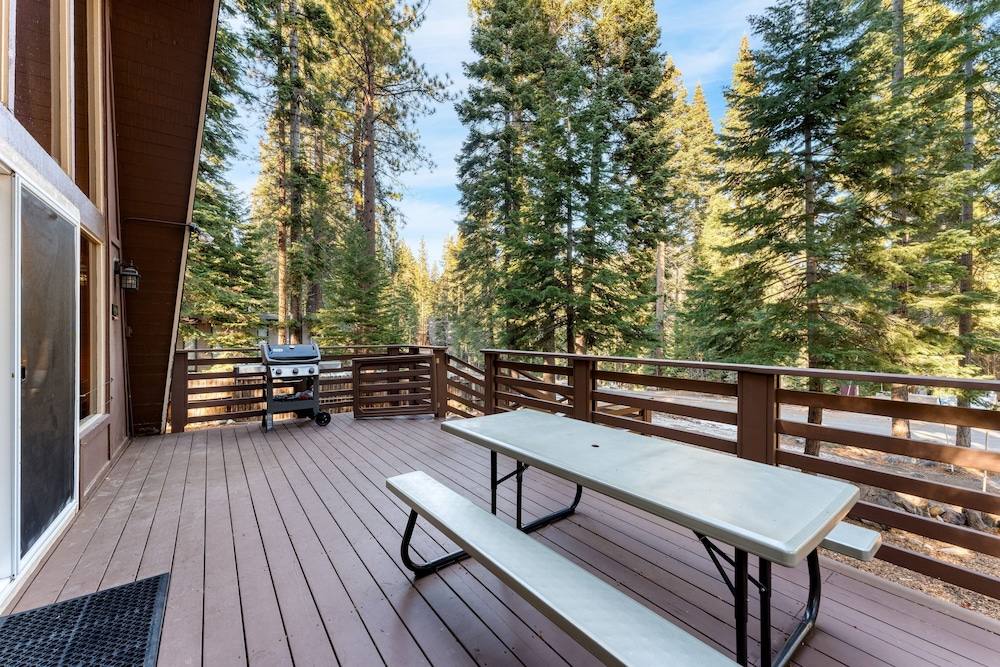 Lundy Bearden Serene Tahoe Retreat With Deck Fireplace and Forest Views