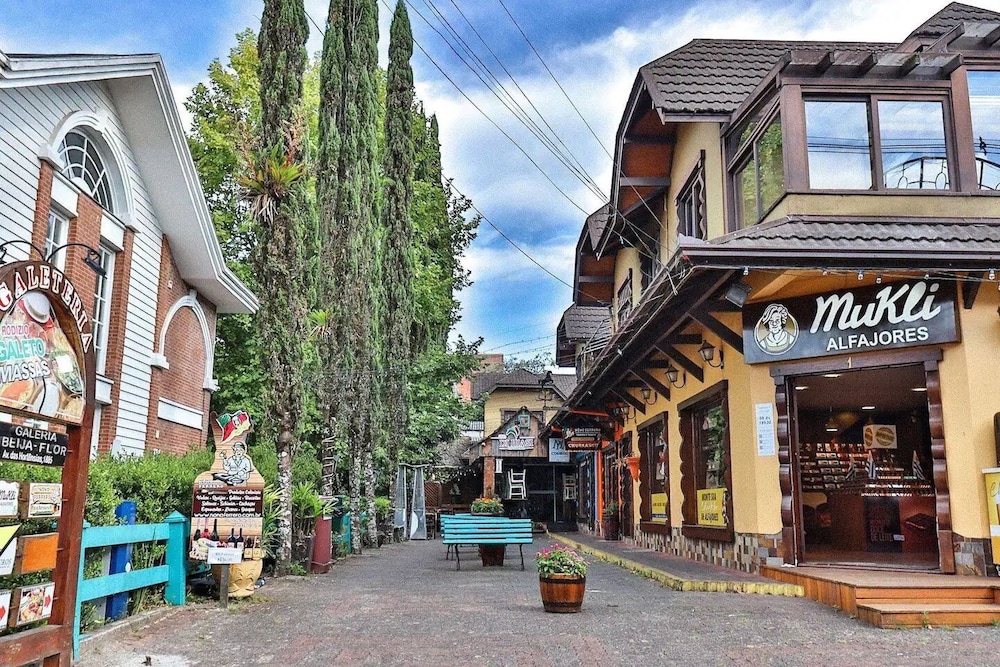 Locar-in Gramado Loft a 50 metros da Rua Coberta