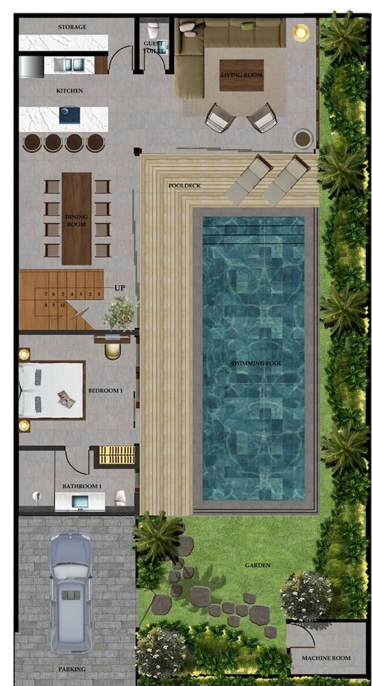 Noma 1 Villa in Pererenan