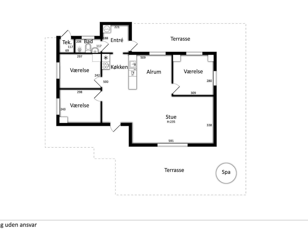 5 Star Holiday Home in Hals