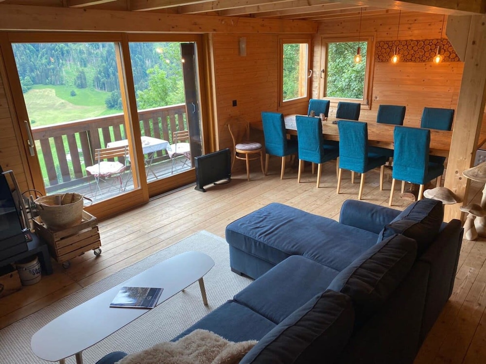 Alps Chalet for Big Group With Sauna Yoga Terrace
