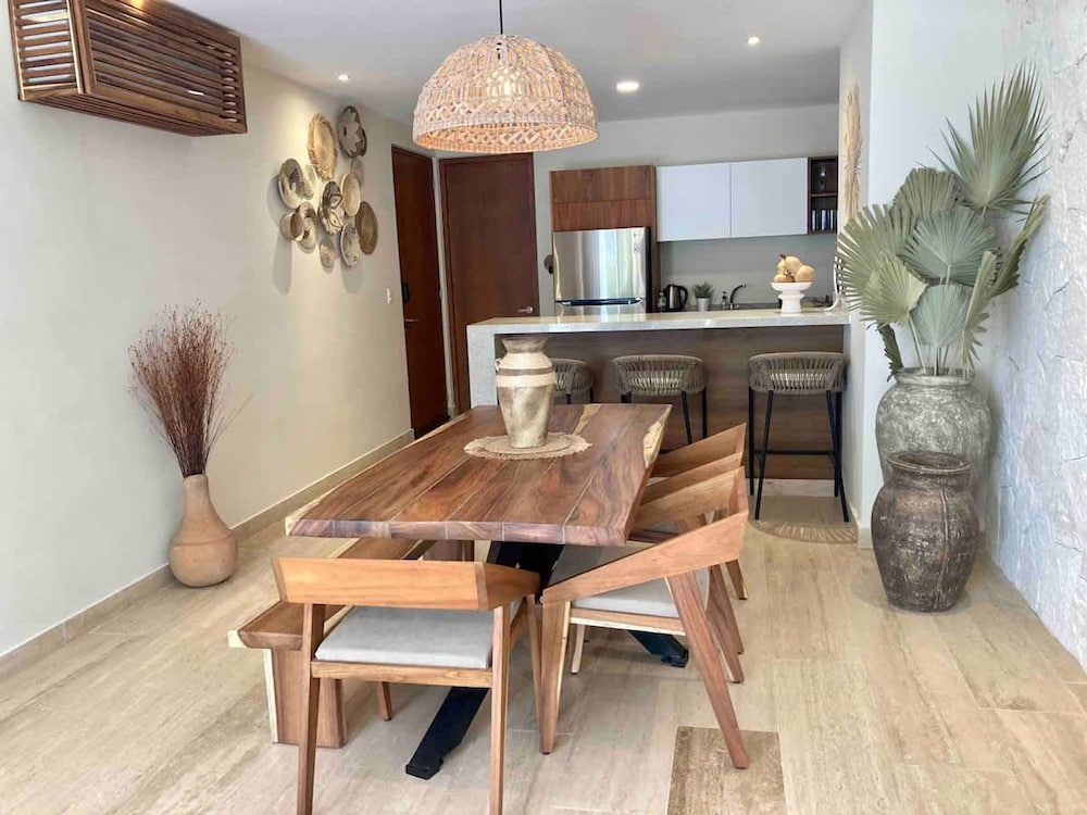 Stunning 2 Bedroom Apartment at Condo With Best Tulum Infinity and Jacuzzi by Waves Management