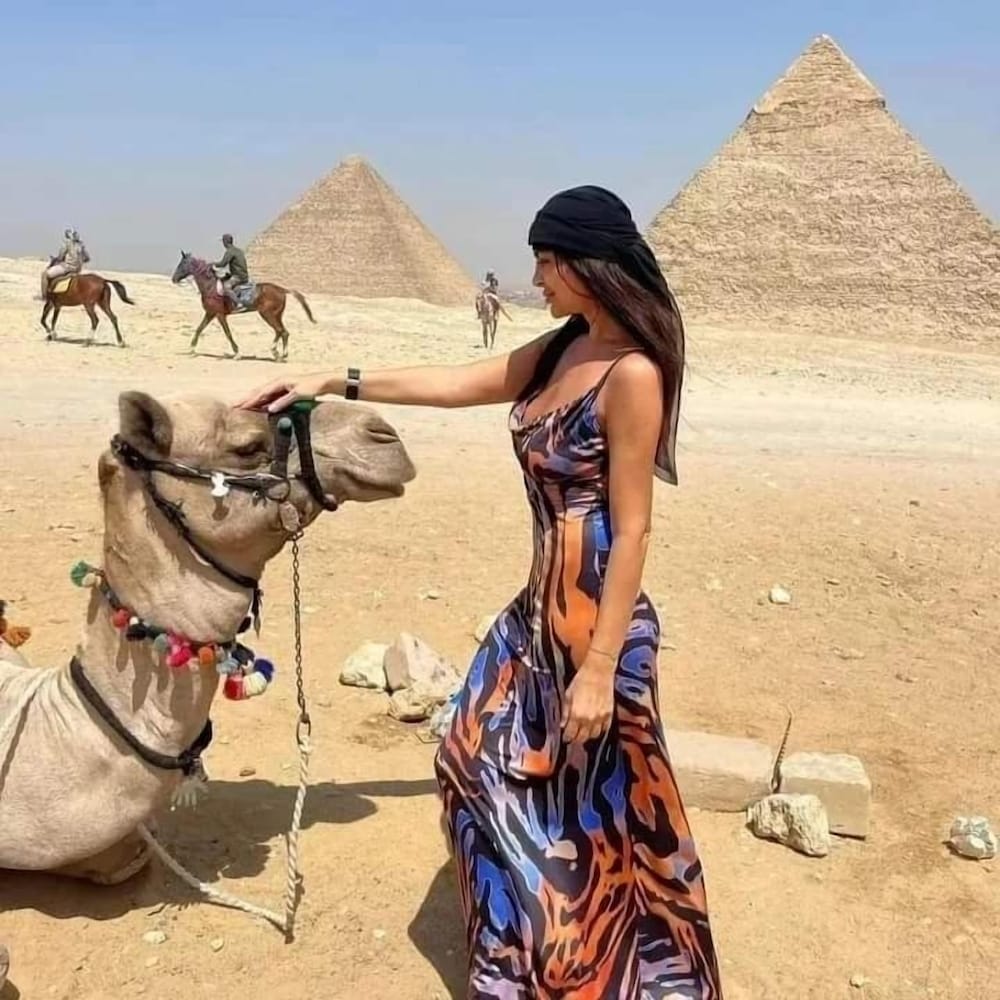 Cleopatra Egypt Pyramids View Foreigners only