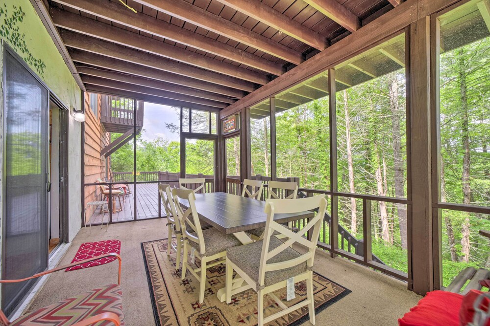 Secluded, Mountaintop Getaway w/ Fire Pit! view 5