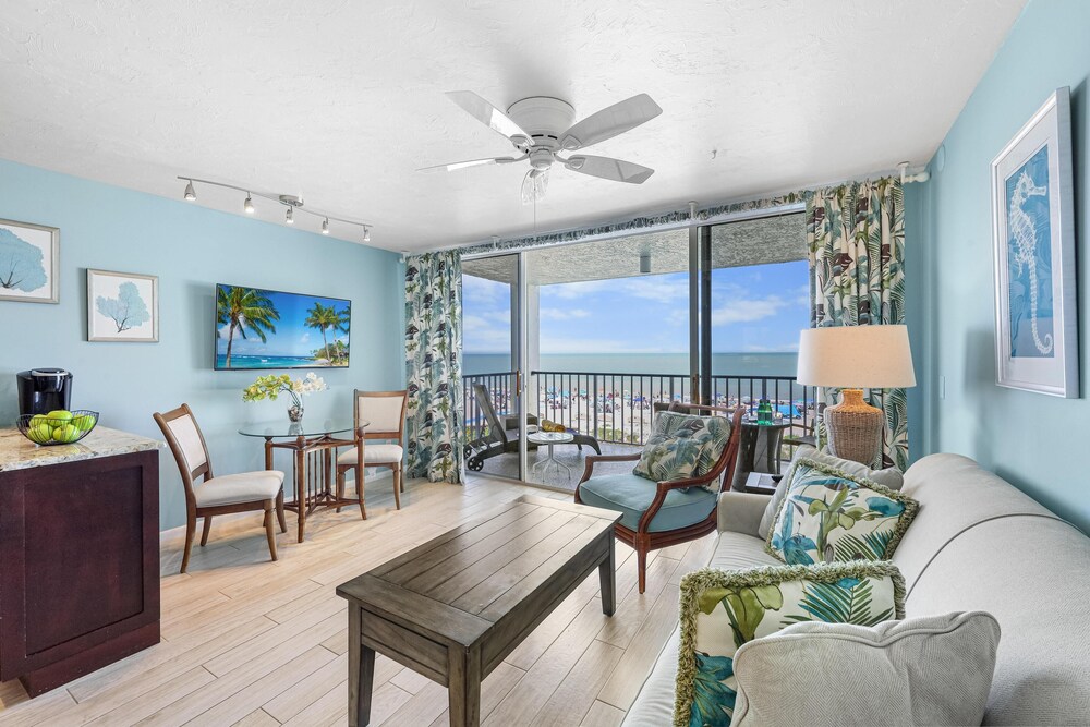 Unique Beachfront Condo With Panoramic Beach View view 2