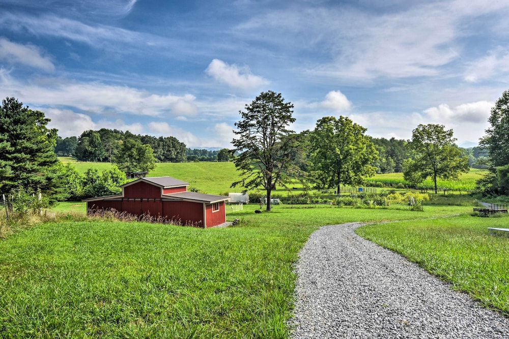 Hayesville Cottage On 20-acre Farm w/ Fish Pond! view 5