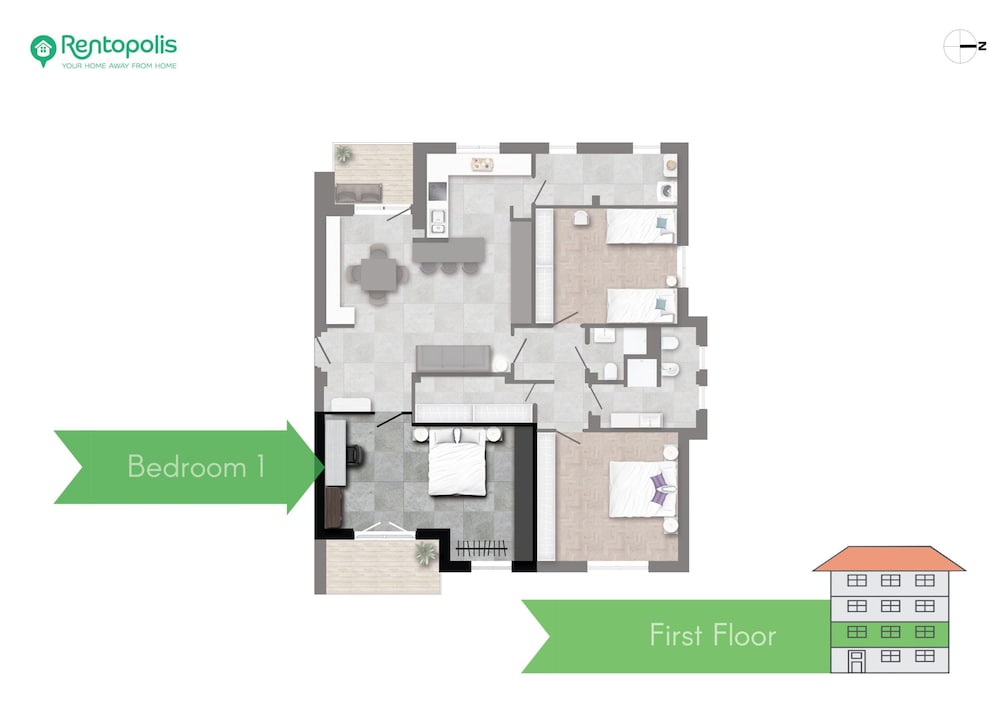 Lotto - Super Modern Penthouse in Fiera Milano City Area