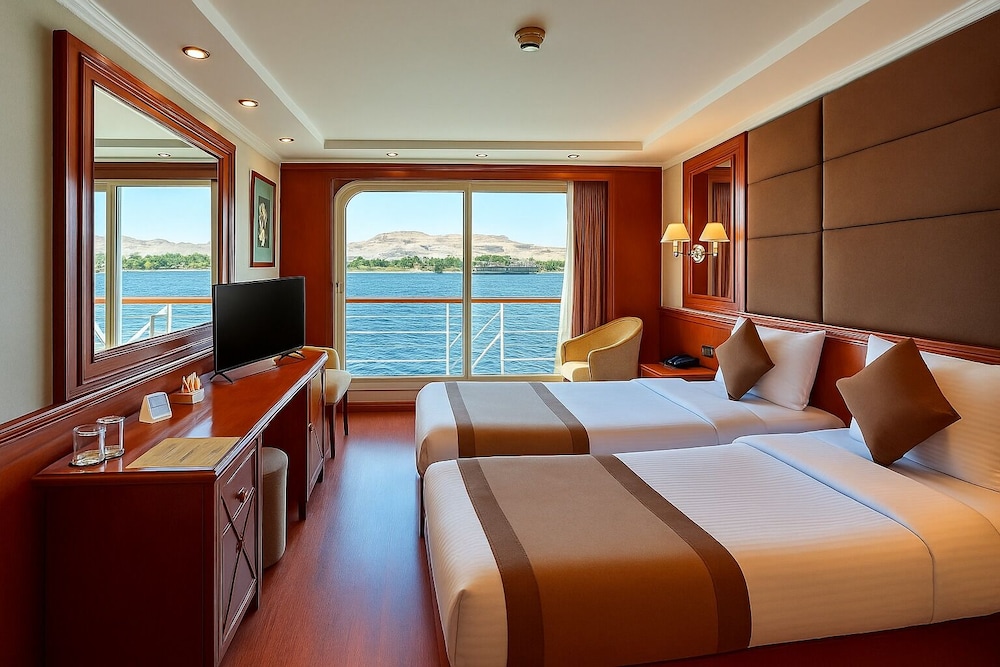 Nile Cruise Royal Queen 1 every Friday from Aswan 3 nights and every Monday from Luxor 4 nights