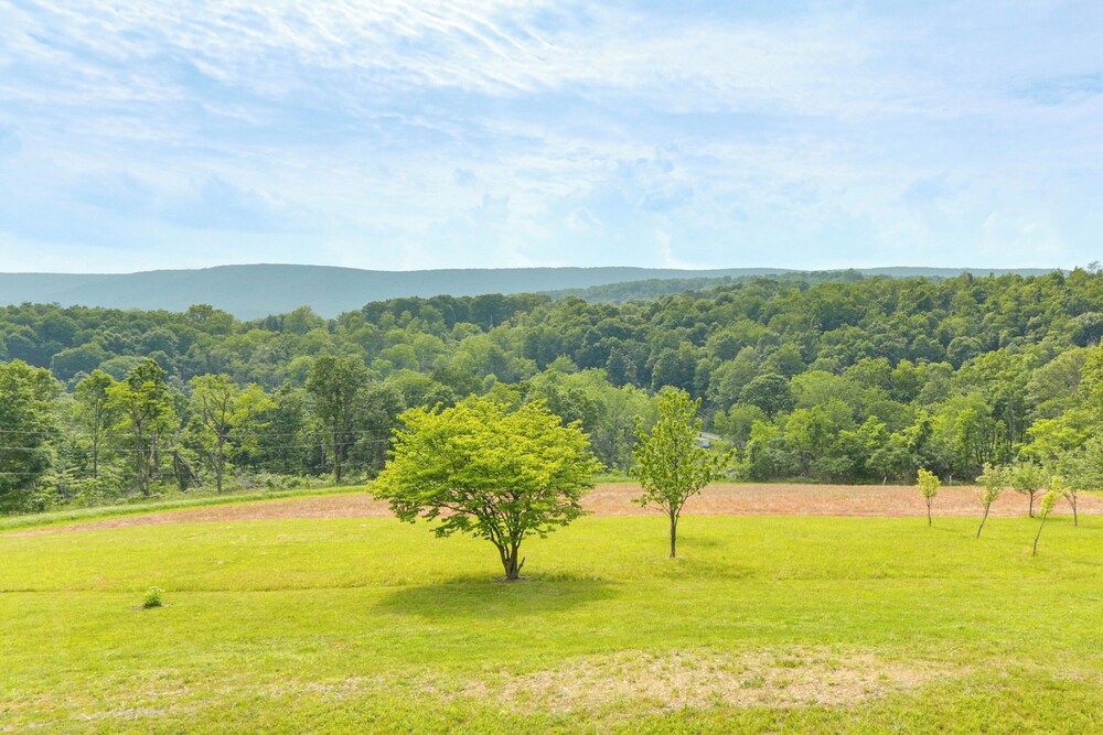 Mtn-view Pleasantville Home on 100 Acres!