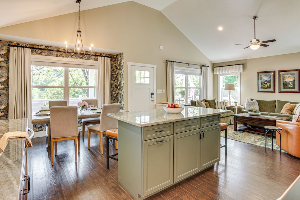 Walk to Dtwn Waynesville: Home w/ Deck!