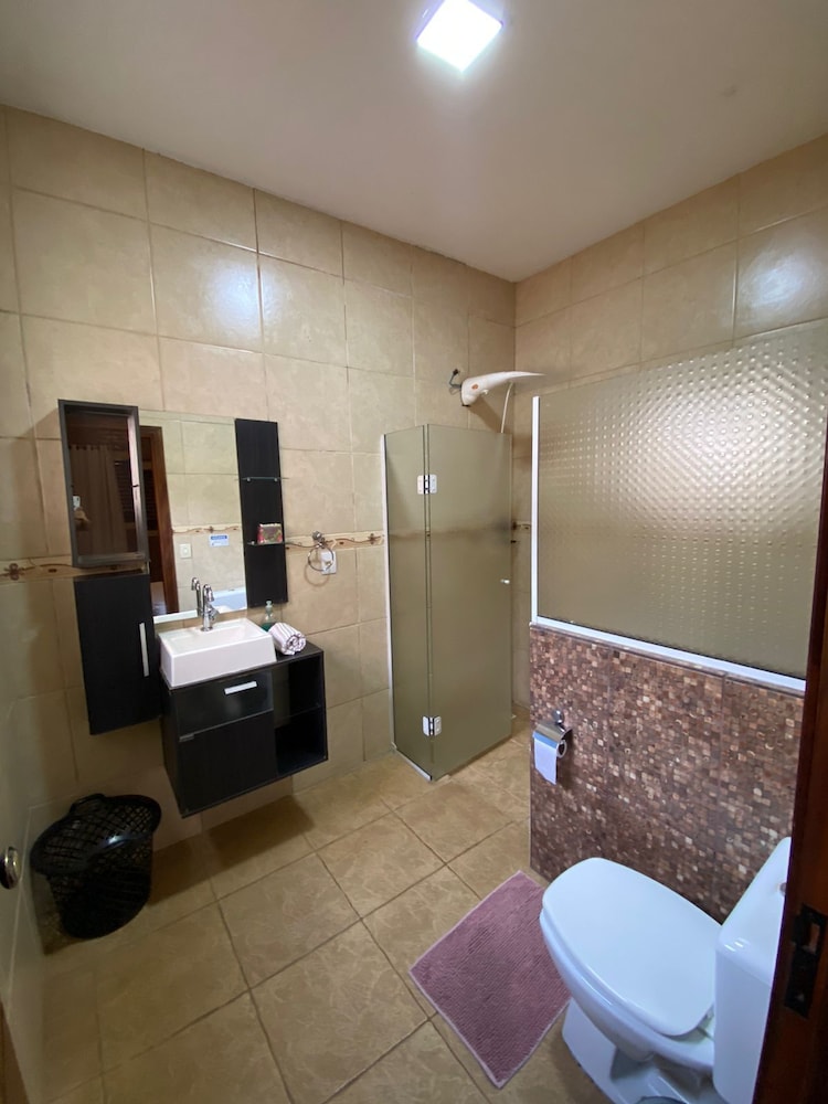 Cantinho Rústico com piscina privativa