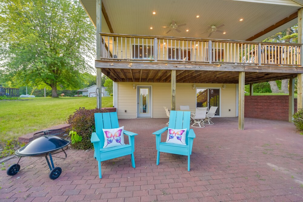 Lakefront Birchwood House w/ Deck + Fire Pit! view 4