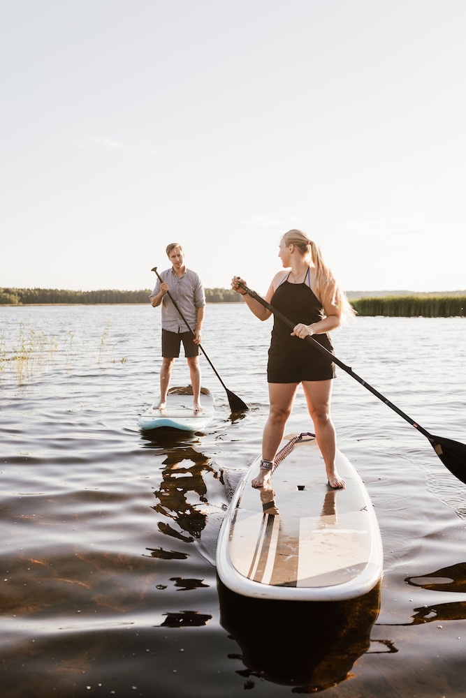 Vaalimaa Camping - On the beach