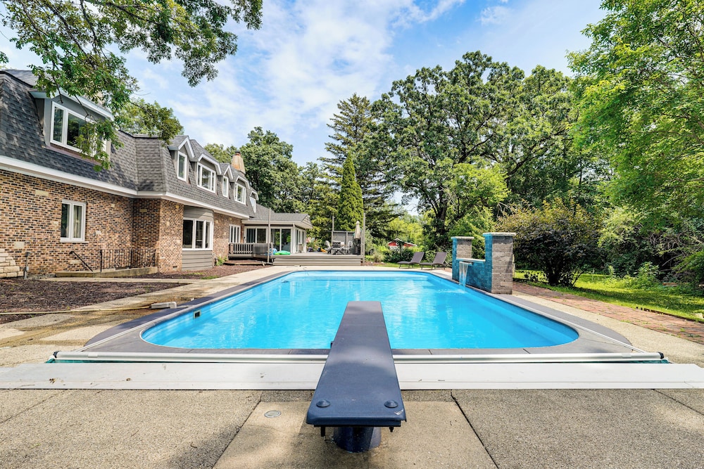 7,100 Sq Ft Retreat w/ Gazebo + Koi Pond in Wayne!