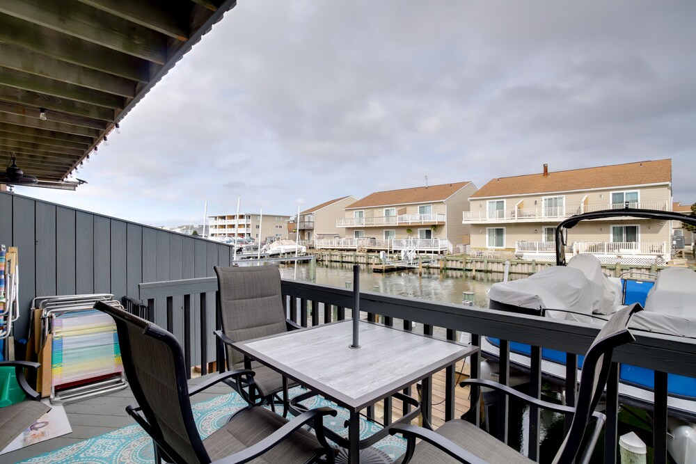 Remodeled Ocean City Getaway w/ Harbor Views!