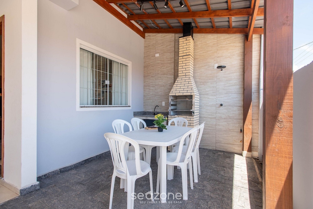 Casa 2Q c/ churrasq. 600m orla MCA0609