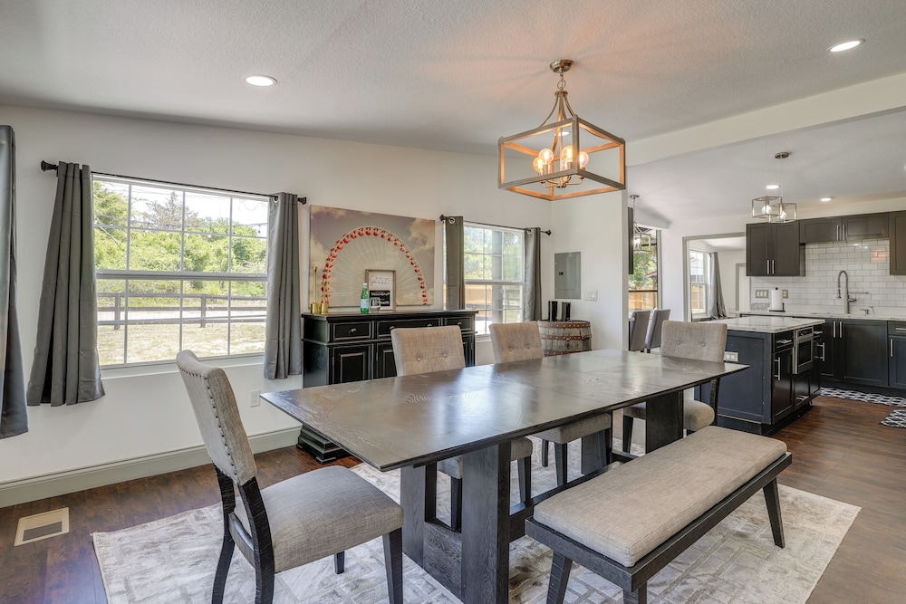 Pool Table, Fire Pit: Spacious Home in Dover!