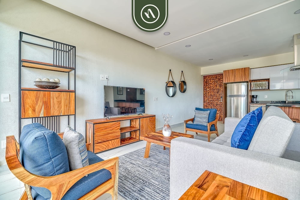 New 2 BR Condo One Street From Beach - Pool - Gym