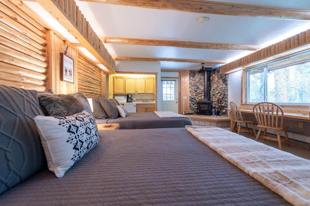 Fishing Cabin in the Woods