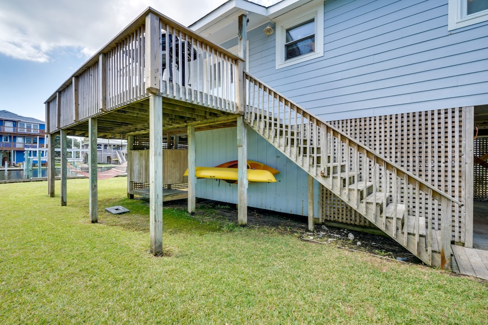 Frisco Coastal Paradise w/ Boat Dock & Water Views view 3