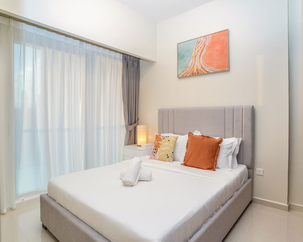 Tanin - Fabulous Apt With Burj Khalifa View From Balcony