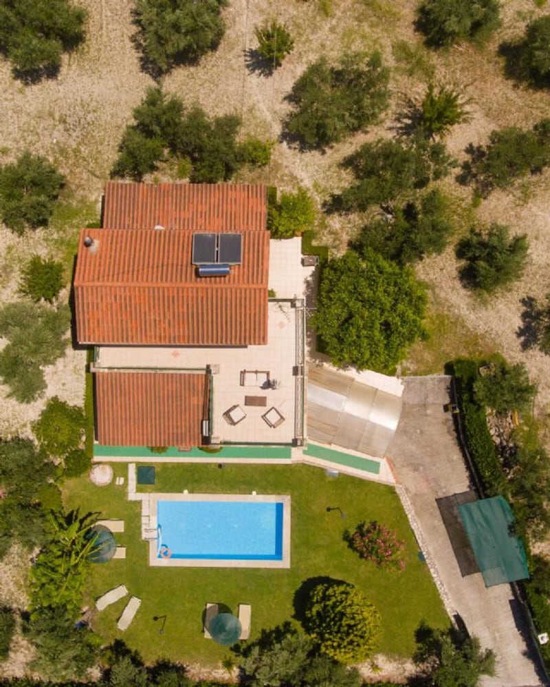 Villa Dimitris Large Private Pool Walk to Beach Sea Views A C Wifi Car Not Required Eco-frien - 1923 view 5