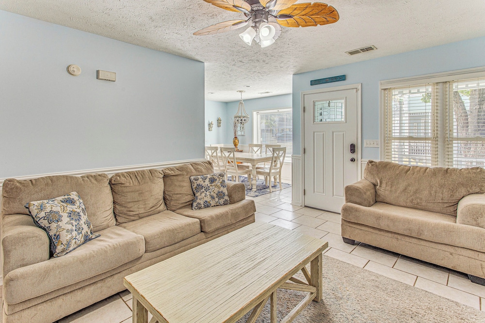 < 1 Mi to Ocean: North Myrtle Beach Home w/ Grill!
