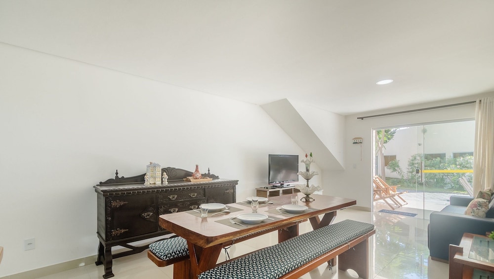 Condominium With Swimming Pool at Praia do Muta in Porto-ba - MUT