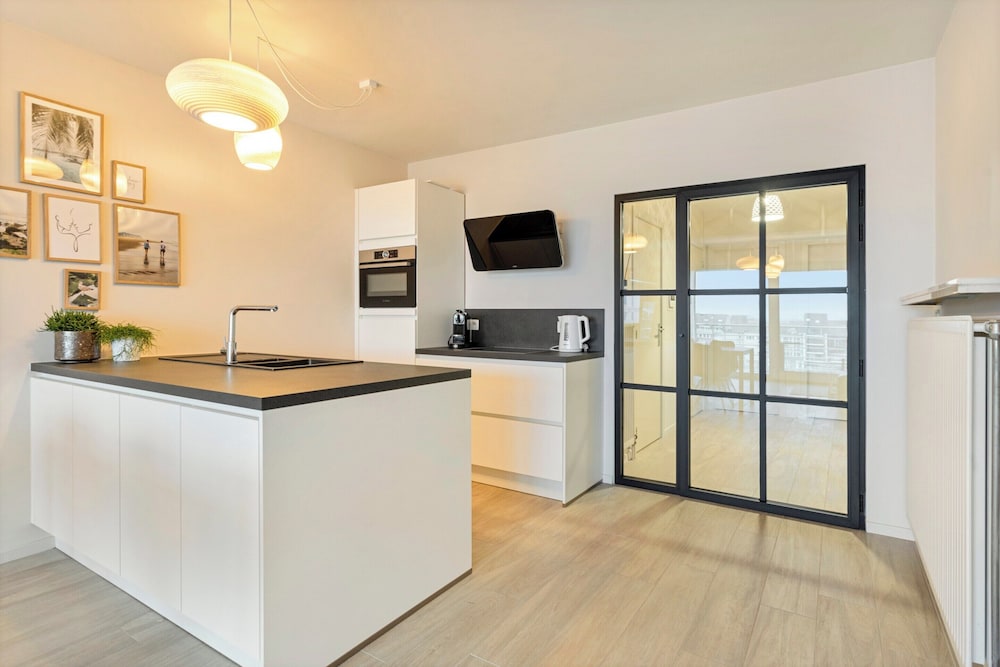 Flat in Blankenberge by Marina and Beach