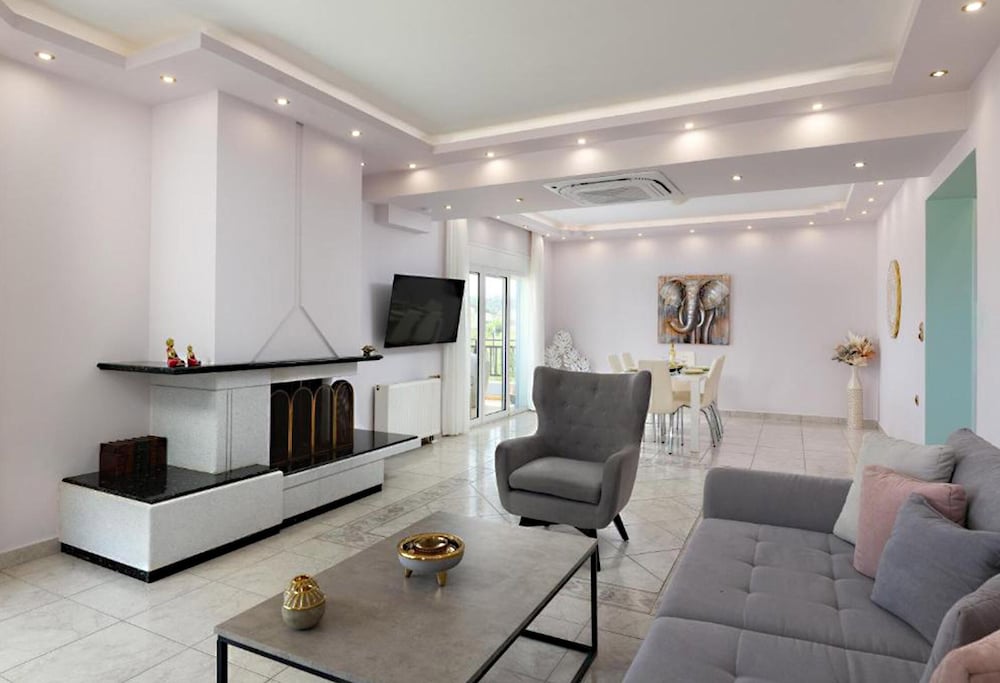 White and Blue Luxury Suites Rhodes