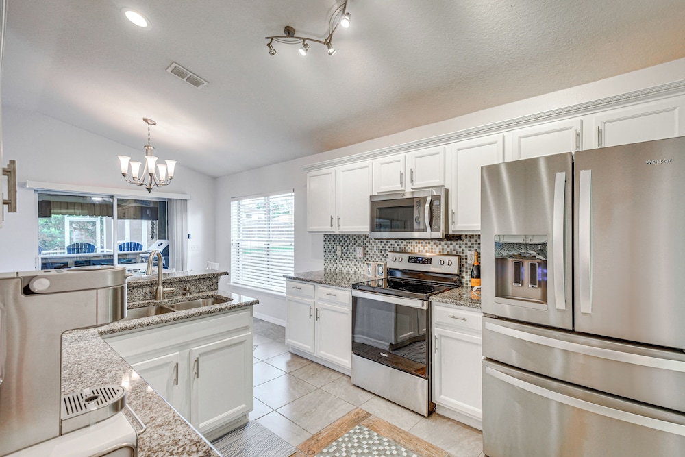 On-site Canal Access: Luxe Home in Palm Coast!