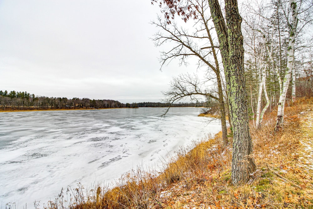 Fish & Swim: Lakefront Mora Home on 2 Acres!