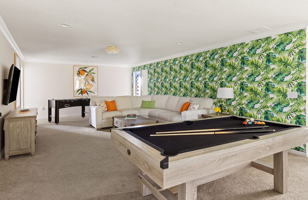 Twice-as-nice Resort Home Near Disney Pool and Game Room 20 Guests