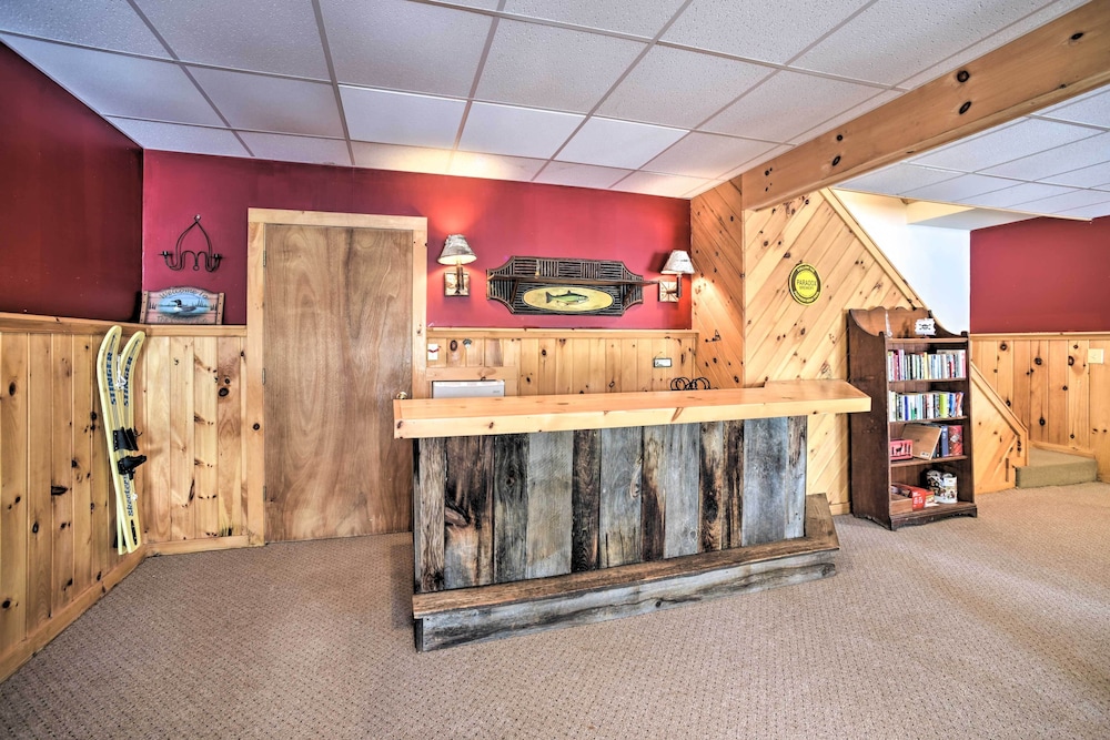 Adirondack Oasis: Lake House w/ Dock + Deck!