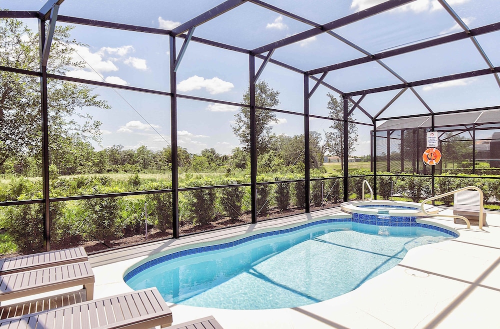 7643 Beautiful 6-bedroom Family Home With Private Pool Near Disney World